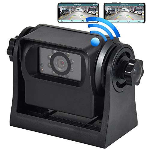 Oyviny WiFi Wireless Backup Camera Rechargeable Trailer Hicth