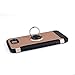 Galaxy J7 Prime 2017 Case, Galaxy J7 V Case Slim Drop Protection Cover, Ring Grip Holder Stand, Ready for Magnetic Car Air Vent Mount for Samsung Galaxy J7 V, J7 Perx, J7 Sky Pro, J7 2017 (Rose Gold)