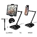 Valkit Tablet Stand, Adjustable Ipad Stand with 360° Swivel, Tablet Holder Fits 4-12.9