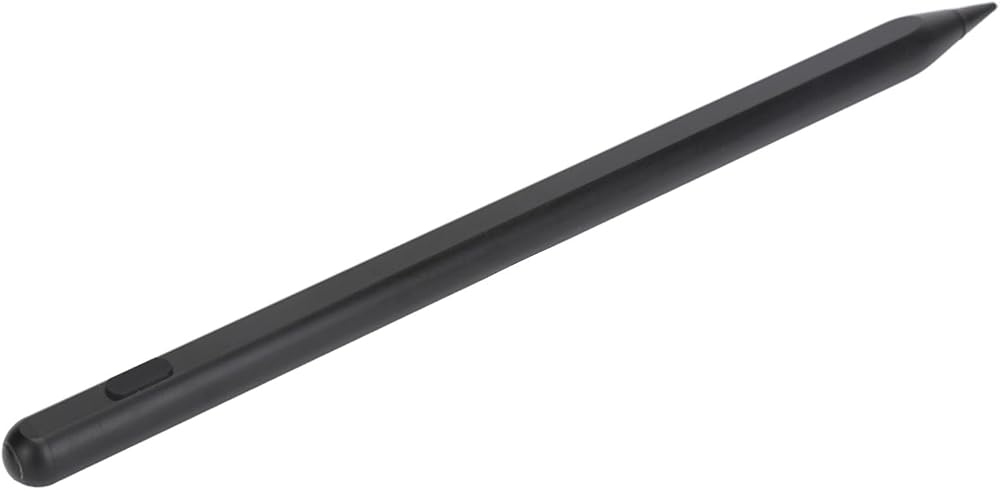 DAUZ Active Stylus Pen for iOS Tablet, Magnetic Charge, Type-C, POM Tip, Black