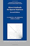 Direct Methods for Sparse Matrices (Numerical Mathematics and Scientific Computation)