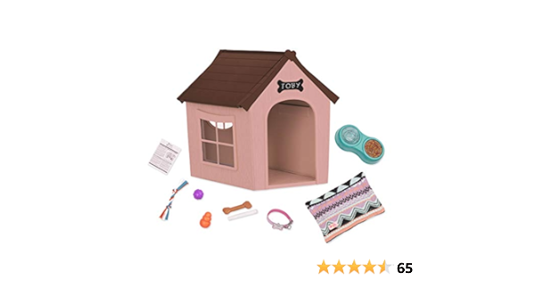 our generation deluxe dog house set