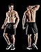 TSLA Men's (Pack of 2) Mesh Lightweight Workout Shorts HyperDri Performance w Pockets MBH22