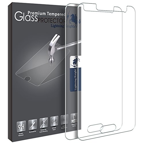 Samsung galaxy j2 prime screen protector, lk [2 pack] t…