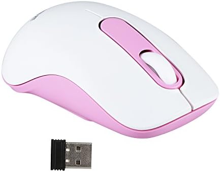 2.4G Wireless Mouse Noiseless Portable Mobile Optical Mice with Nano USB Receiver, 3 Buttons,1600 DPI for Notebook PC Laptop Computer Macbook – mouse