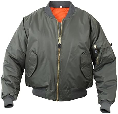 Amazon.com: Fox Outdoor Products MA-1 Flight Jacket, Black, Small