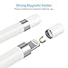 COOYA Magnetic Replacement Cap Compatible for Apple Pencil, 2Pack iPencil Accessories Protective Cap Magnet Cover Compatible for iPad Pro Pencil