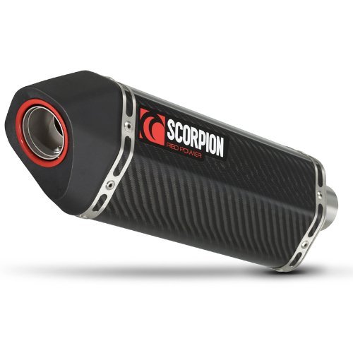 RKA92CEO - Scorpion Serket Carbon Oval Exhaust - Kawasaki 1000 Versys 12-Current by Scorpion Exhausts