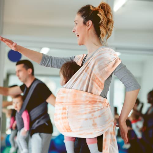 Momcozy Baby Wrap Carrier Slings, Infant Carrier Slings for Newborn up