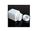 12PCS 60ml 2oz Empty Portable Plastic Solid Powder Medicine Bottles Pill Tablet Holder Storage Container Case Box（White）