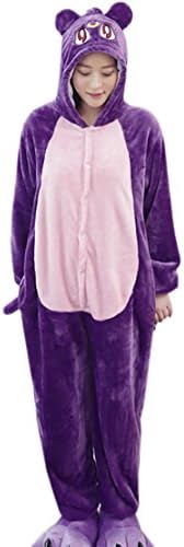 BellyAnna Boutique Unisex Adult Pajamas - Plush One Piece Cosplay Sailor Moon Animal Costume