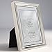 Lawrence Frames 11645 Polished Silver Plate 4x5 Picture Frame - Bead Border Design