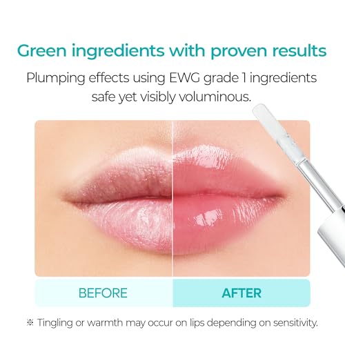 Dr.Melaxin BP Spicule Plumping LIP Shot Maxi (4ml) – Instant Volumizing Gloss for Fuller-Looking Lips, High Shine, Hydration & Plumping Effect, K-Beauty