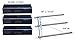 Hongso Replacement Tuscany SGR30ML, SGR30M Gas Grill Repair Kit Replacement Burner & Heat Plate (SBC033, PPC031)