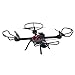 Drone, OOTTOO RC Headless WiFi FPV 2MP HD Camera Quadcopter 2.4GHz 4CH 6-Axis Gyro Phone App Control UAV with 1100mah Battery High Pressure Diy Toy for Kids -Black