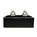 Teri's Boutique Men's Jewelry Star Wars Darth Vader Head Silver Tone Cufflinks Pair w Box