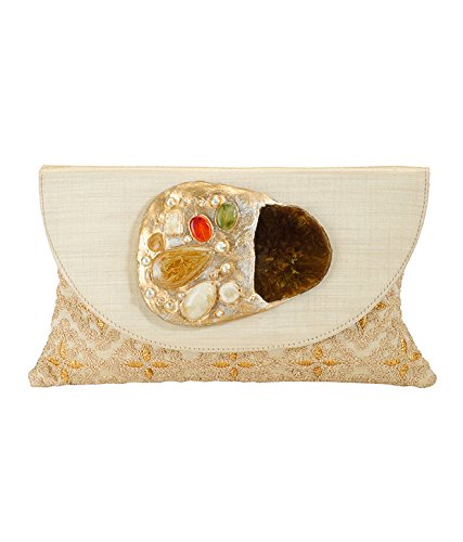 Saisha Clutch (Beige) (FCB0066)