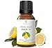 Lemon Essential Oil, Includes 10ml Amber Glass Roll-On Bottle USDA Certified Organic by RejuveNaturals, 15 ml ~ 100% Pure, Cold Pressed, Food Grade ~ for Skin, Cleaning, or Aromatherapy Diffuser