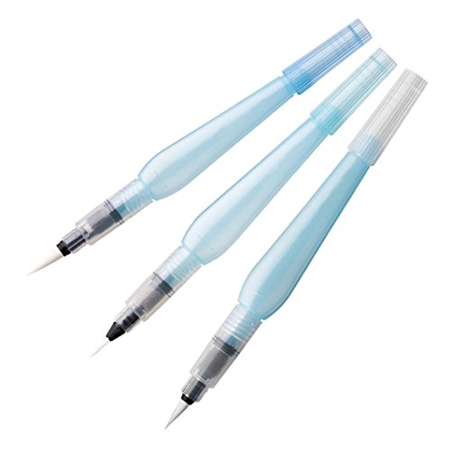 Hunzed Ink Pen, { Refillable Pilot Water Brush Ink Pens } { Painting Watercolor Pen } { Drawing Pen Pencil } Nice Gifts