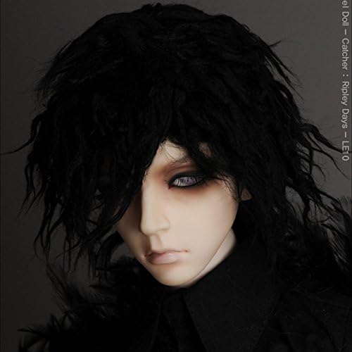 Dollfie SD Size Wig (8-9) Short Style Wig (Black)