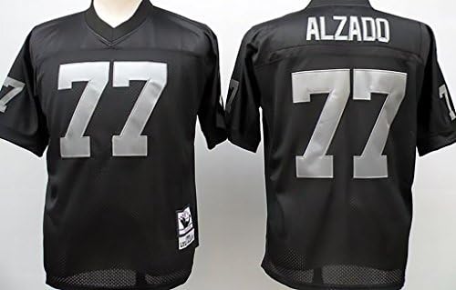 Lyle Alzado #77 Men's Throwback Football Jersey Black L