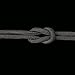 CAMPSNAIL 550 Paracord Lanyard Parachute Cord - Type III 7 Strand 100% Nylon Rope (Black, 100ft)