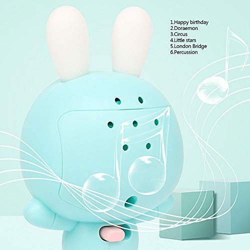 image for My First Rattle, NEEDOON Musical Baby Rattle and Teethers, Sing Rabbit