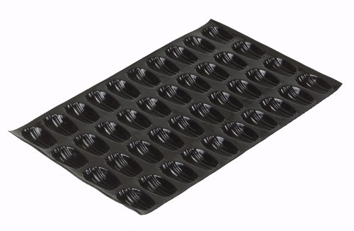 Sasa Demarle FP 01511 Flexipan 1.2-Ounce Madeleine Pan with 40 Molds