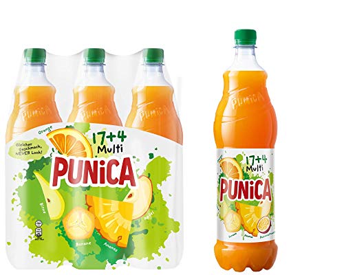 Punica-Classic-Multi-174--Fruchtig-frisches-Multivitamin-Mehrfruchtsaftgetrnk--6-x-125l-Flasche