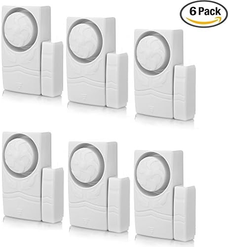 Wireless Mini Magnetic Home Security Door Window Sensor Burglar Alarm Loud 110 dB