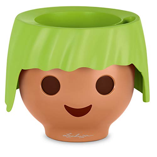 Lechuza-Gefaess mit Bewaesserungssystem OJO PLAYMOBIL Apple Green