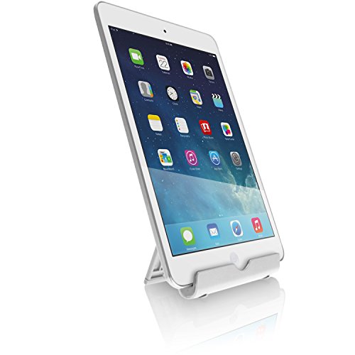iGadgitz Multi-Angle Aluminium Adjustable Portable Tablet & Smartphone Folding Holder Stand (iPhones, iPad, Motorola Moto, Samsung Galaxy, Sony Xperia, HTC One, Google Nexus, Nokia Lumia, Acer Iconia, Sony Xperia Tablets, Galaxy Tab, Kobo eReaders, etc)