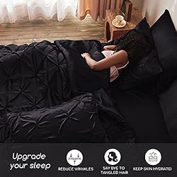MR&HM Satin Comforter Queen 8 Pieces - Luxurious