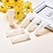 Bememo 30 Pieces 10 ml Empty Tubes Clear Cosmetic Containers Refillable Plastic Tubes for DIY Lip Gloss Tube