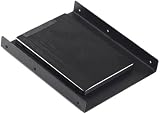 TRIXES Black Metal 2.5" SSD Laptop Drive & 3.5" HDD Mounting Bracket Internal view 2