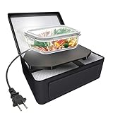 Triangle Power Personal Portable Oven, Electric Slow Cooker for Food,Mini Oven for Meals Reheat,Food Warmer with Lunch Bag(110V)