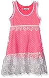 Kensie Girls' 2-Fer Polka Dot Mesh Dress