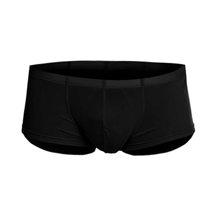 HEETEY Männer Boxershorts Herren Unterwäsche Mode Ultradünne Eisseide Ultradünn nahtlos Atmungsaktive Unterwäsche Nahtlose ei