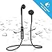 Bluetooth Headphones, INNLIFE V4.1 Wireless Stereo Noise Cancelling Sports Headset with Mic for iPhone 6s Samsung Galaxy S7 and Android Smartphones (black)