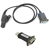 Valley Enterprises® Programming Cable w/FTDI USB Adapter for Motorola GP1200, GP900, GP9000, HT1000, HT1100, HT6000, JT1000, MTS2000, MTX-LS, PTX1200, PTX3600, XTS3000, XTS3500, XTS3500R, and more