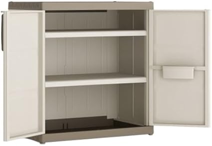 Keter Armoire Basse Xl Excellence Sable Terre Cabinets 89x54x54x93 Cm Amazon Fr Cuisine Maison