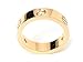 JASMINE JEFFER Shine Celebrity Rose Gold-Plated Band LOVE Ring For Women(6)