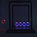 ScienceGeek Newton's Cradle Desktop Gadget 3 LED Colors Change Shine Light Ball Balance Ball
