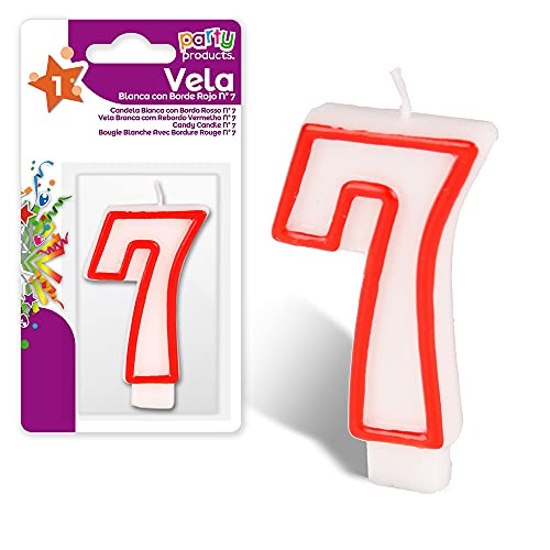 Kerze Nr. 7 BEST PRODUKTE PARTY