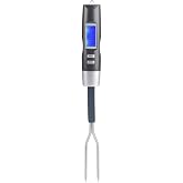Digital Meat Thermometer Fork - 13.7" Instant Read BBQ Thermometer Fork | with LCD Display,Accurate Fast Reading Grill Fork for Kitchen Cooking,Turkey &amp; Outdoor Grilling