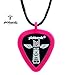 Pickbandz Necklace Silicone Pick Holder in Hollywood Pink - Fits All