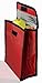 Insulated Lunch Tote Bag - Roll Top Lunchbox Fits in a Backpack - Cooler Solutions Loncheras Food Kit by bogo Brands (Red)