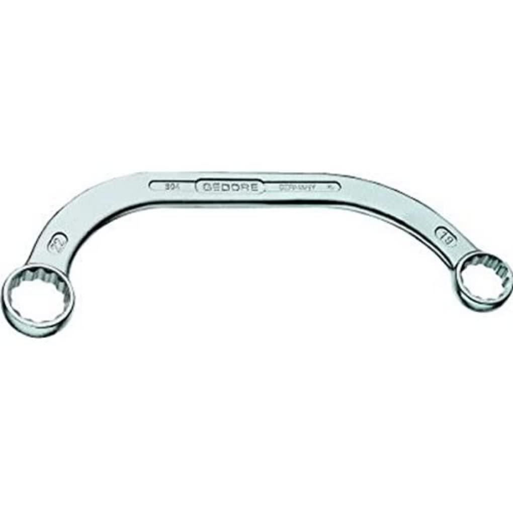 Gedore 30411X13 Half-moon ring spanner 11x13mm - silver