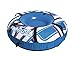 H2OGO! Snow 39055E Polar Edge Covered Inflatable Snow Tube, Blue, White