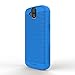 Wireless PROTECH Compatible with/Replacement for Durable Slim Flex Case for Kyocera DuraForce Pro, Phone Models E6810, E6820 and E6830 (Blue)